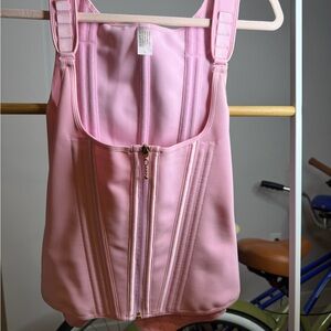 Pink Zip-Up Vest